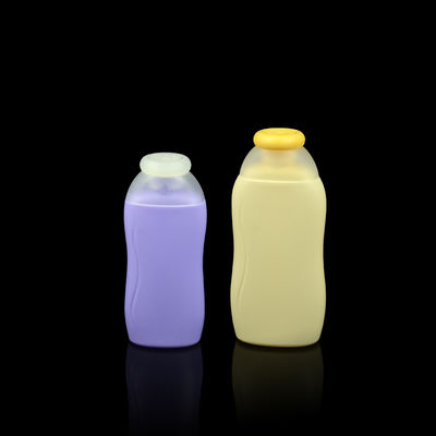 Turuncu Şişede OEM Renkli Boş Plastik Şişe 200ml 250ml Şampuan