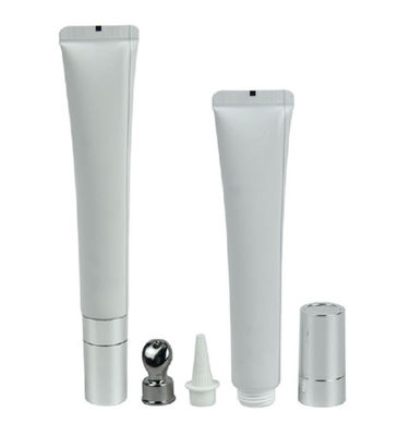 D19 X H85mm Beyaz Göz Kremi ABL Tüpü Ofset Baskı Göz Masajı Kozmetik Ambalajı