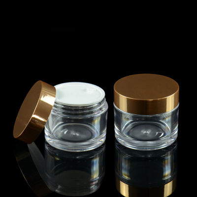 Elektroliz Kapaklı 50ml Serum ABS PETG Kozmetik Kavanoz Yüz Kremi