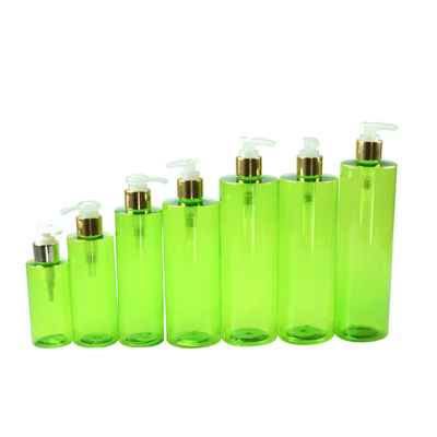 Kozmetik için 30ML ila 1000ML Plastik Losyon Duş Jeli Konteyner Pet Silindir Şişe