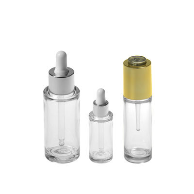 Lüks Kozmetik 40ml PETG Kozmetik Şişe Uçucu Yağ Konteyneri With Ropper ODM