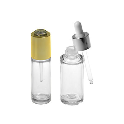 Lüks Kozmetik 40ml PETG Kozmetik Şişe Uçucu Yağ Konteyneri With Ropper ODM