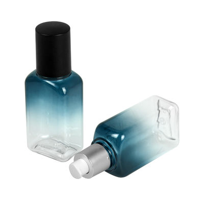 Pompalı Losyon Serum Şişesi için 60ml 100ml 120ml Kare Boş Plastik Şişeler