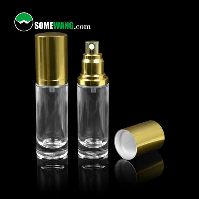 30ml 60ml Uçucu Yağ Kabı PET Kozmetik Amber Buzlu Damlalık Şişeleri