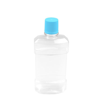 TE Kapaklı 250ml PET Kozmetik Şişe Somewang Yeniden Kullanılabilir Gargara Şişesi