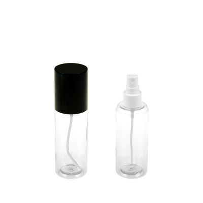 106mm Silindir Düz Pet Şişe Büyük Kapak 100ml Şeffaf Plastik Şişe