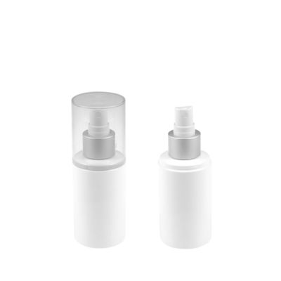 106mm Silindir Düz Pet Şişe Büyük Kapak 100ml Şeffaf Plastik Şişe