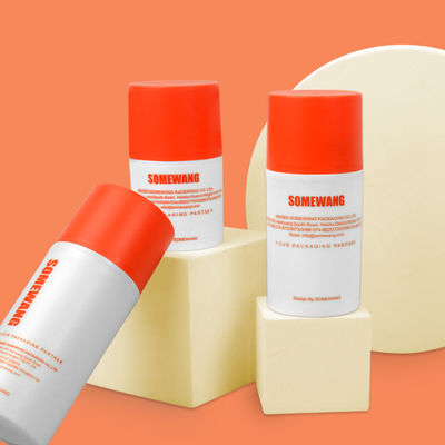 Trendy 20ml 100ml Doldurulabilir Havasız Pompa Şişesi Baskı Losyon Pompa Şişesi Plastik