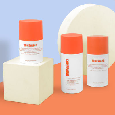 Trendy 20ml 100ml Doldurulabilir Havasız Pompa Şişesi Baskı Losyon Pompa Şişesi Plastik