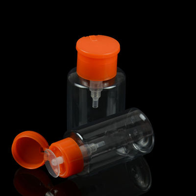 3.3oz 100ml PET Kozmetik Şişe Cila Çıkarıcı Pompalı Oje Çıkarıcı Şişe