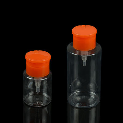 3.3oz 100ml PET Kozmetik Şişe Cila Çıkarıcı Pompalı Oje Çıkarıcı Şişe