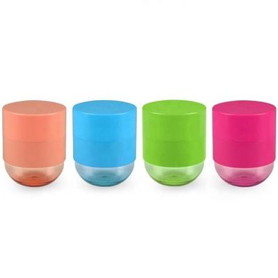 Kozmetik Kişisel Bakım Ürünleri 270ml Saç Kremi Kavanoz Kapaklı Şeffaf Pet Kavanozlar