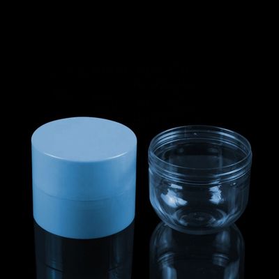 Kozmetik Kişisel Bakım Ürünleri 270ml Saç Kremi Kavanoz Kapaklı Şeffaf Pet Kavanozlar