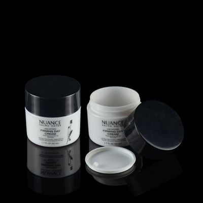 ABS Kapaklı 56.2MM 50ml PETG Kozmetik Kavanoz Lüks Kozmetik Kapları