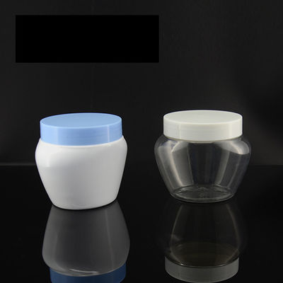 Galvanik Buzlu PET Plastik Kavanozlar 50ml Geri Dönüşümlü Cilt Bakım Kremi Kavanoz