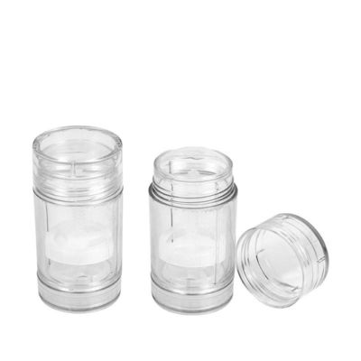 20g Parfüm Rollerball Deodorant Şişesi Yuvarlak PP Deodorant Çubuk Şişe OLARAK