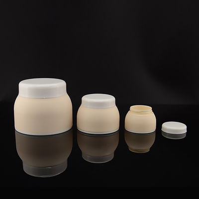 30ml 50ml 100ml Boş PP Krem Kavanoz Kase Şekilli BPA İçermeyen Kapaklı Şeffaf Plastik Kavanozlar