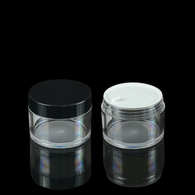 55mm 100ml PETG Kozmetik Kavanoz Krem Kavanoz Ambalaj Etiketleme