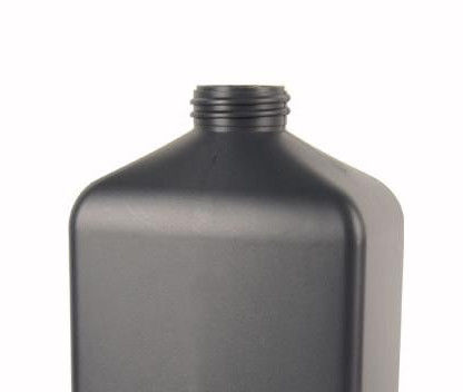 950ml 32/410 PE Kozmetik Şişe Düz Kare HDPE Cilt Bakımı Pompa Şişesi