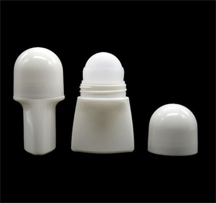 PP Rulo 60 X 48.5MM ile Deodorant Şişeleri Konteynerlerinde 50g Düz Şekil Rulo