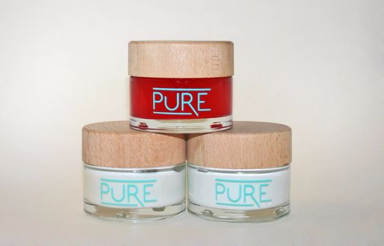 Elektroliz Kapaklı Özelleştirilmiş 30ml 50ml PETG Kozmetik Krem Boş Kavanoz