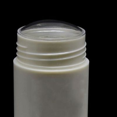 50ml PP Yuvarlak Deodorant Çubuk Şişe 43MM Büyük Hacimli Boş Kozmetik Kapları
