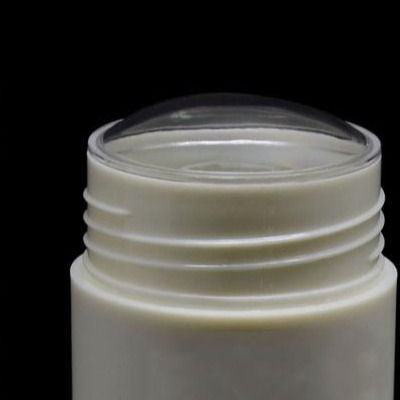 50ml PP Yuvarlak Deodorant Çubuk Şişe 43MM Büyük Hacimli Boş Kozmetik Kapları