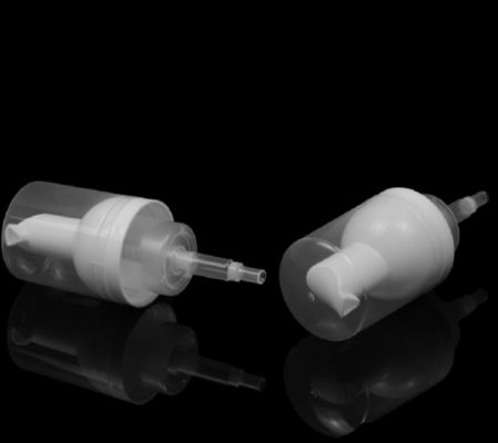 Yüz Temizleyici için 42mm 43mm PP Plastik Köpük Sabun Pompası Beyaz Köpük Sabunluk