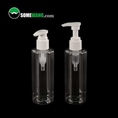 250ml Plastik PET Kozmetik Şişe Boş Losyon Düz Omuz Şişesi