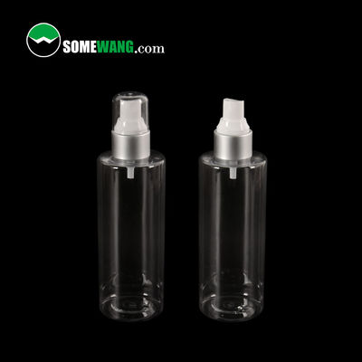 250ml Plastik PET Kozmetik Şişe Boş Losyon Düz Omuz Şişesi