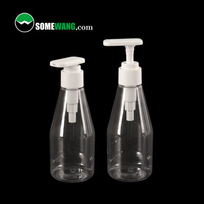 200ml PET Plastik Şampuan Saç El Vücut Yıkama Pompası Şişesi Özelleştirilmiş Renk