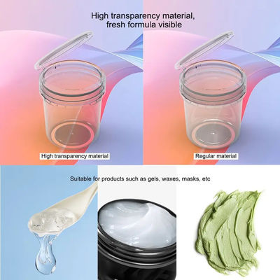 Kilit Kapaklı 8oz 16oz 20oz Boş Plastik PP Kozmetik Krem Kavanoz Ambalajı