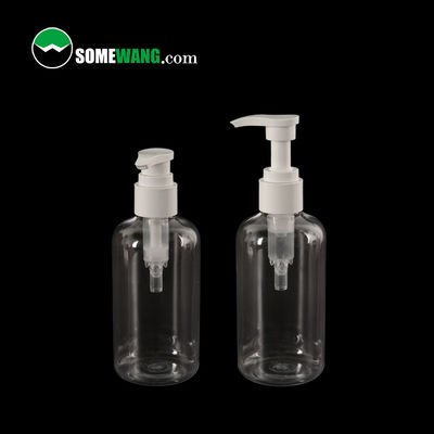 Pompa Püskürtücü Kozmetik Ambalaj ile 100ml / 200ml / 500ml Şampuan Duş PET Plastik Şişe