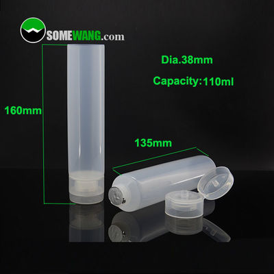 PE Kozmetik Tüp Ambalajı 110ml Yumuşak Saç Kremi Tüpü