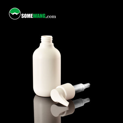 300ml Plastik Yuvarlak PE Kozmetik Şişe Özelleştirilmiş El Yıkama Losyonu Şampuan Şişesi Pompaları