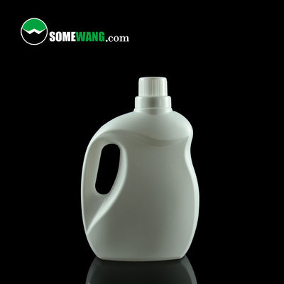 Vidalı Kapaklı Plastik PE Özelleştirilmiş Renkli Büyük Boy 2L Çamaşır Deterjanı Şişesi